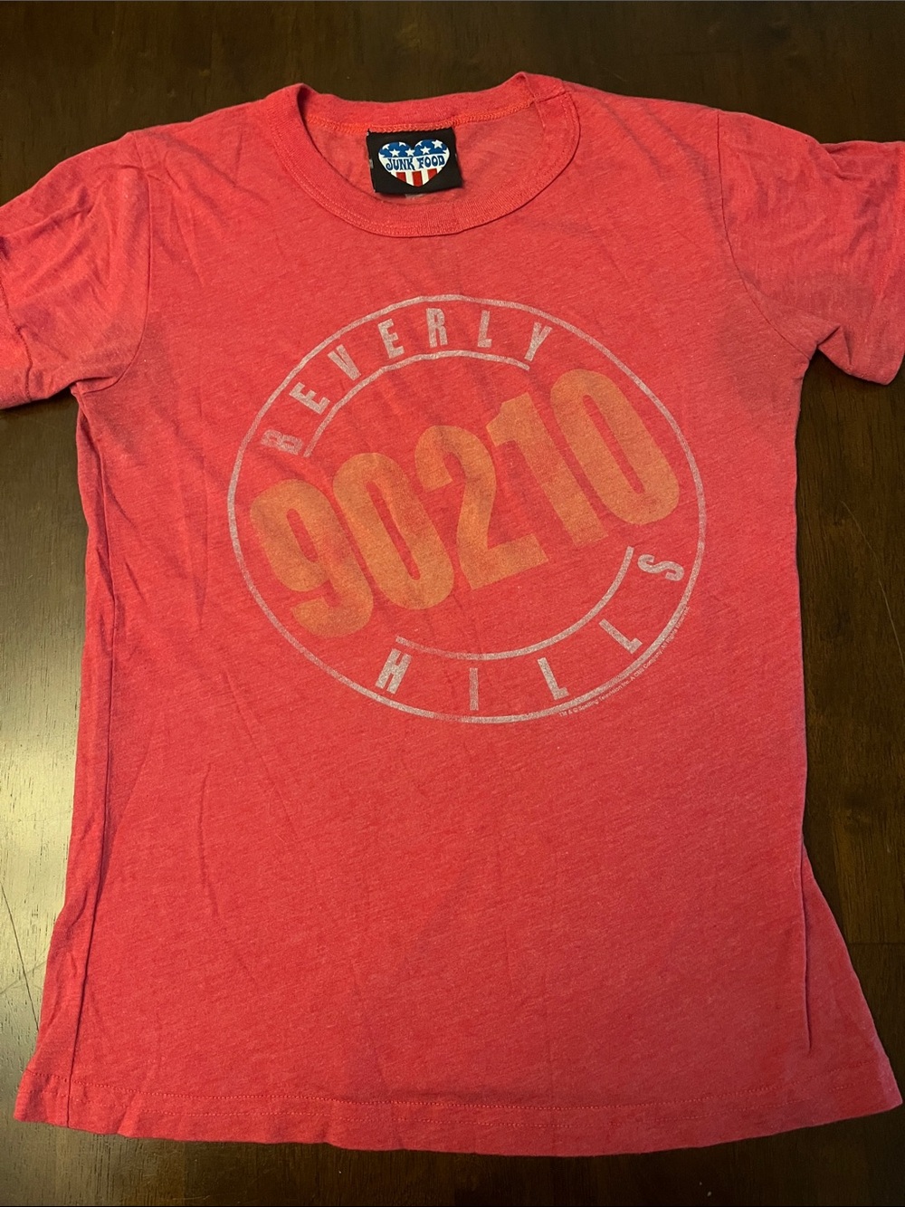 90210 Beverly Hills Graphic Tee - Red